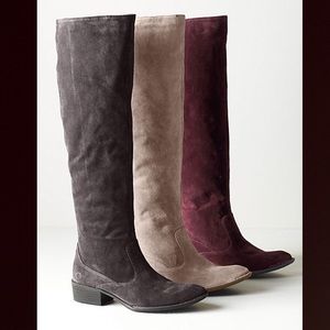 BORN Tan Suede Cady Boots sz 8